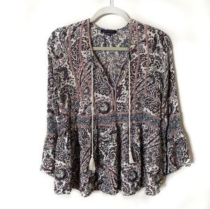 American Eagle Boho Blouse